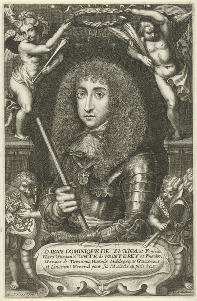 Portrait de Juan Domingo de Zuñiga y Fonseca - Adriaen Millaert